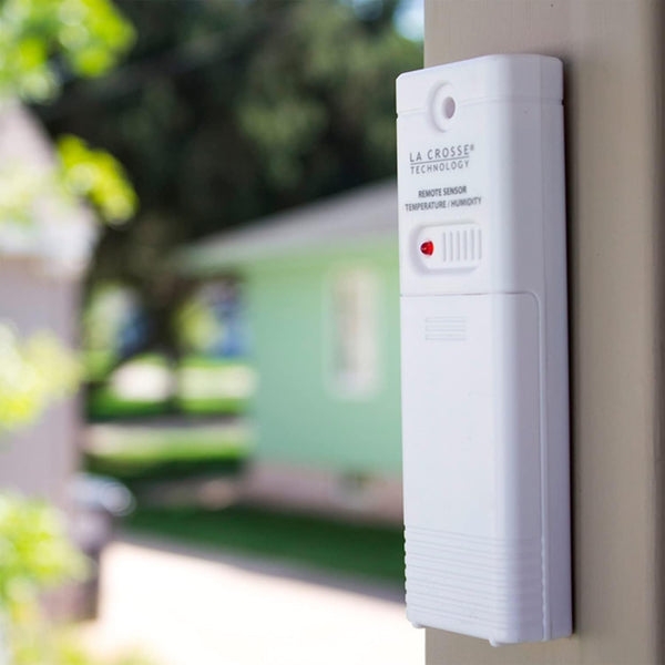 La Crosse Technology Wireless Outdoor Temperature & Humidity Sensor - Wall Mounted, Accurate, Weather Resistant, Wide Temperature & Humidity Gauge
