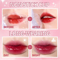 6 Colors Lip Tint Stain Set, Korean Velvet Watery Lip Stain Moisturizing Mini Liquid Lipstick, Multi-Use Lip and Cheek Tint, Long Lasting