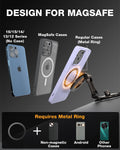 Smolink Phone Holders for Your Car Fits Car Dash&Tesla Screen, Magsafe Car Mount for Iphone, Strong Magnets Car Phone Mount, Universal