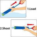 Water Guns Shooter 6 Pack, Super Foam Soakers Blaster Squirt Guns, Pool Noodles Toy with Plastic Handle Summer Swimming Beach Garden Fighting