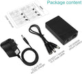 Talentcell Rechargeable 12V DC Output Lithium Ion Battery Pack for LED Strip/Light/Panel/Amplifier and CCTV Camera with Charger, Multi-Led