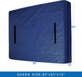 Mattress Bags for Moving and Storage Queen Size, Waterproof Mattress Cover for Moving with Heavy Duty Handles, Strong Zipper, Reusable Mattress