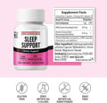 Jungkwanjang Sleep Support GABA Complex 500Mg with American Ginseng - Sleep Aid Supplement for Meditation Support, Better Sleep, and Increased