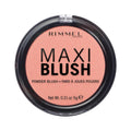 Rimmel London Maxi - 001 Third Base - Blush Powder, Lightweight, Highly Pigmented, Blendable, 0.31Oz