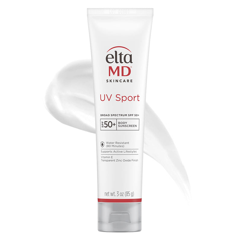 Eltamd UV Sport Sunscreen Lotion, SPF 50 Body Sunscreen, Water and Sweat Resistant, Oil-Free, Zinc Oxide Formula