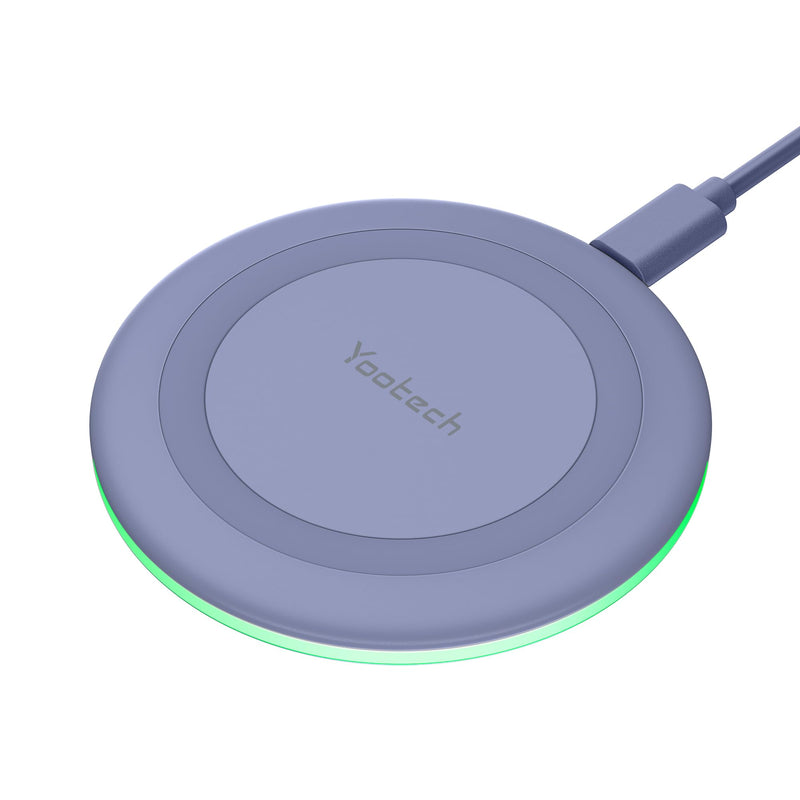 Yootech Wireless Charger,10W Max Fast Wireless Charging Pad Compatible with Iphone 16E/16/16 Plus/16 Pro Max/15/14/13/Se 2022/12/11/X/8,Samsung