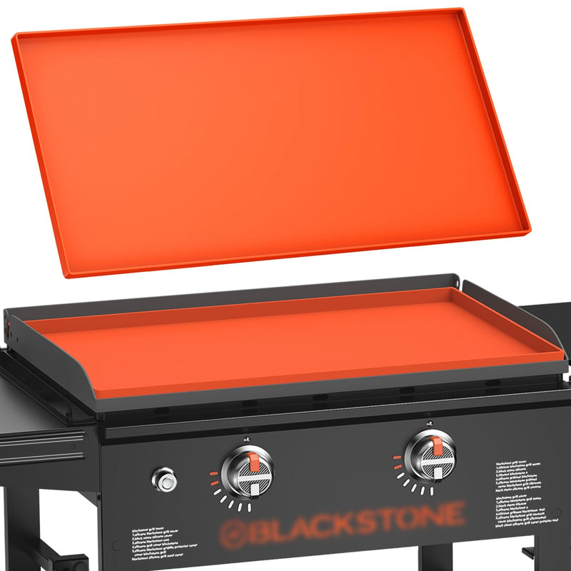 28" Silicone Griddle Mat Cover for Blackstone, Heavy Duty Silicone Cover, All Year Round Griddle Top Protective Mat for Black Stone Accessories