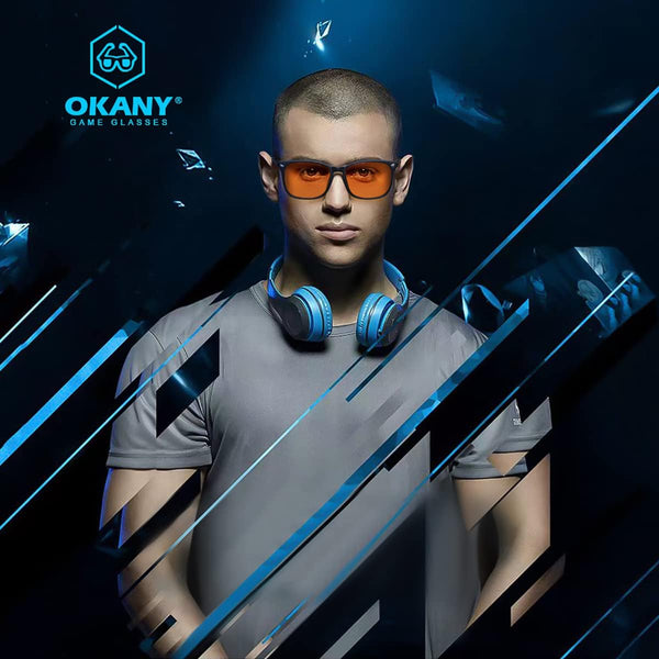 Okany Blue Light Blocking Glasses Gaming Esports Computer Glasses Powerful Professional Screen Filter