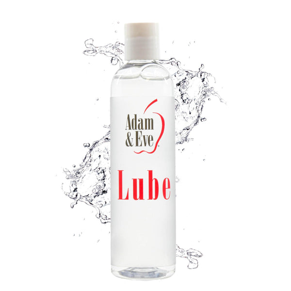 Adam & Eve Premium Water Based Lube - Personal Lubricant for Women, Men, Couples & Toys - Thick, Long Lasting, Non-Sticky, Non-Staining Gel for