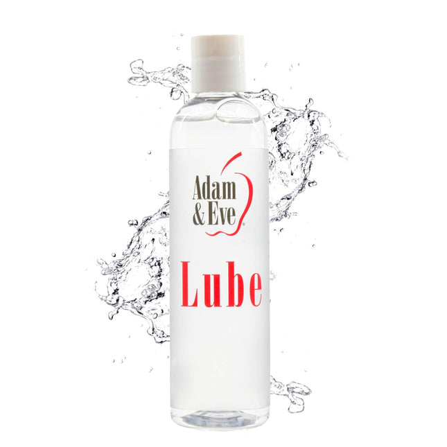 Adam & Eve Premium Water Based Lube - Personal Lubricant for Women, Men, Couples & Toys - Thick, Long Lasting, Non-Stick