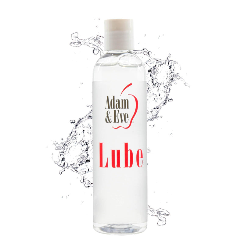 Adam & Eve Premium Water Based Lube - Personal Lubricant for Women, Men, Couples & Toys - Thick, Long Lasting, Non-Sticky, Non-Staining Gel for