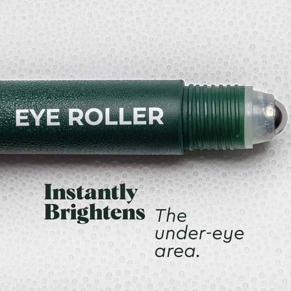 Wolf Project under Eye Roller - Korean Beauty, with Caffeine, Vitamin C and Peptides - Energizing Serum for Dark Circles and Puffiness, Fine