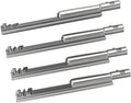 LS'BABQ Grill Burners Replacement Parts for Bull Grill, Cal Flame Aussie Blaze Bakers Chefs Jenn AIR Thermos Turbo Charbroil, 4 Pack Heavy Duty