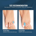 Welnove Upgraded Gel Toe Separators – 12-Pack Bunion Pads – Toe Spacers for Straightening Overlapping Toes, Bunions, Calluses – Soft Silicone