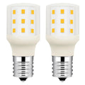 Led KEI D28X KEL 2816X Refrigerator Bulb 3W 2815 D28M Replacement Freezer Light Bulbs 100-265V E17 40W Halogen 500Lm Equivalent Daylight White