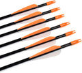 Elong Fiberglass Arrows Archery 24 26 28 30Inch Target Shooting Practice Safetyglass Recurve Bows Suitable for Youth Children Woman Beginner
