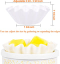 FANDOL Wax Melt Warmer Liners Reusable & Leakproof Candle Warmer Liners Wax Tray for Scented Wax,Electric Wax Warmers, Plug in Warmers, Candle