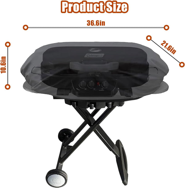 Grill Cover for Coleman Roadtrip LXX LXE and 285, Portable Grill Cover,Waterproof and Resistant, Grill Accessories for Coleman Roadtrip