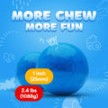 Gumballs for Gumball Machine - Berry Mix 1 Inch Bubble Gum Balls Bulk - Gumball Machine Refills - Chewing Gum - 2.4 Pound - 136Pcs King Gumballs Bulk