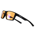 Horus X - Gaming Glasses | Blue Light Blocking Computer Screen Glasses | anti Fatigue & Eyestrain for Men and Women | Amber