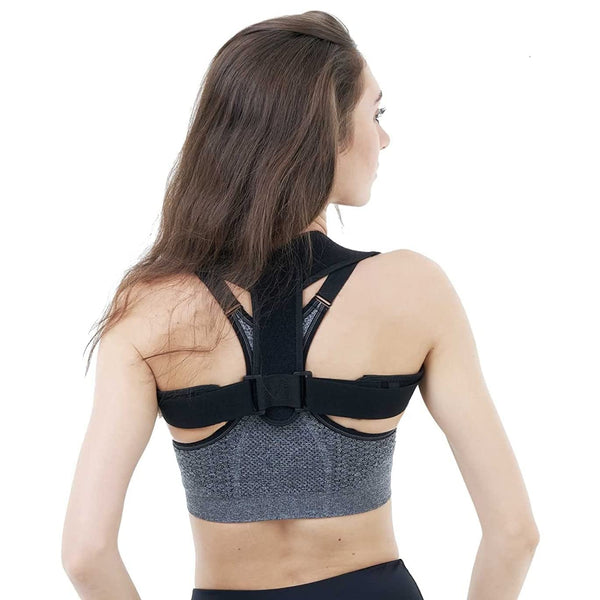 Posture Corrector for Women & Men,Breathable & Adjustable Back Posture Corrector,Invisible Upper Back Brace Support and Providing Pain Relief from