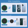 Magnetic Wireless Car Charger Mount Compatible with Magsafe Iphone 15/ Iphone 14/Iphone 13, Fast Charging Air Vent Magnet Accessories Car Phone Holder