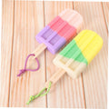 2Pcs Ice Cream Shaped Bath Ball Soft Bathing Towel Creative Bath Flower Shower Body Rubbing Towel Random Style Exfoliating Bath Sponge Body Sponge