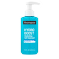 Neutrogena Hydro Boost Fragrance Free Hydrating Gel Facial Cleanser with Hyaluronic Acid, Daily Foaming Face Wash & Makeup Remover, Gentle Face