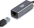 Adesso AUH-5000 USB-C to Ethernet Network Adapter - Gigabit Speed, Aluminum Alloy Case, LED Indicator, Plug & Play, Compatible with Windows, Mac