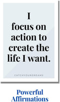 Mind of a Champion - Motivational Cards for Men Affirmations and Action Steps to Turn Dreams into Reality - for Productivity, Personal
