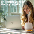 ESTINHME Essential Oil Diffuser 150Ml Small Aromatherapy Diffuser Cool Mist Humidifier with Safety Auto-Off Timer,7 LED Color Diffusers for