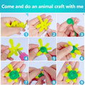 Iooleem 500Pcs Multi-Colored Pipe Cleaners, Chenille Stems, Pipe Cleaners for Crafts, Pipe Cleaner Crafts, Art and Craft Supplies.