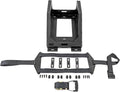 Rough Country Universal Bed Mount Spare Tire Carrier for Pickup Trucks - Fits Tires 33" to 40