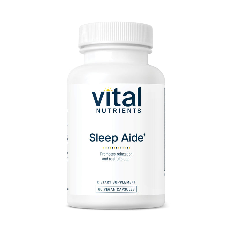 Vital Nutrients | Vegan Sleep Supplement | Promotes Relaxation and Restful Sleep | Natural for Adults | Soothing Lavender Scent | Gluten, Dairy,