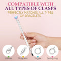 Mission Gallery Bracelet Helper Tool - Fastener Helper Tool for Bracelet, Necklace, Jewelry, Watch - Clip, Clasp Helper - Easy to Put on Yourself,