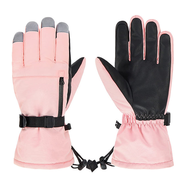 American Trends Ski Gloves for Men Women Waterproof Snow Ski Gloves for Winter Snowboard