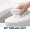DMI Raised Toilet Seat Cushion Seat Cushion and Seat Cover to Add Extra Padding to the Toilet Seat While Relieving Pressure, Tear Resistant, FSA &