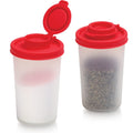 SIGNORAWARE Salt and Pepper Shakers Moisture Proof Set of 2 Large Salt Shaker to Go Camping Picnic Outdoors Kitchen Lunch Boxes Travel Spice Set