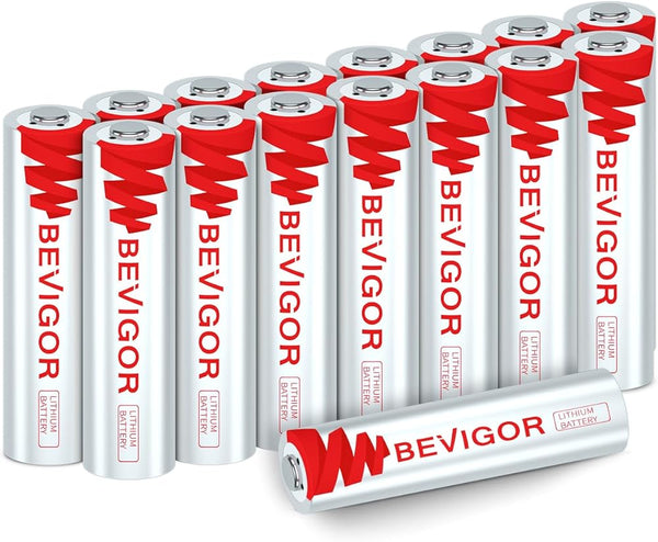 BEVIGOR AAA Lithium Batteries 16Pack, Triple a Lithium Batteries, 1.5V 1200Mah Longer Lasting AAA Batteries for Flashlight, Toys, Remote Control