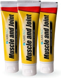 Careall Muscle & Joint Vanishing Scent Gel, 3.0 Oz. (3 Pack), Non-Greasy, Pain Relief Gel for Muscle, Back and Minor Arthritis, Topical Analgesic,