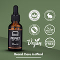 Premium Unscented Beard Oil & Comb Set - Thickens and Softens Beard, Relieves Itch & Dry Skin, 100% Natural, Fast-Absorbing Formula - Perfect for