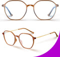 VISOONE Lightweight TR90 Blue Light Blocking Glasses Frame with anti Glare Eye Protection for Women and Men RANE