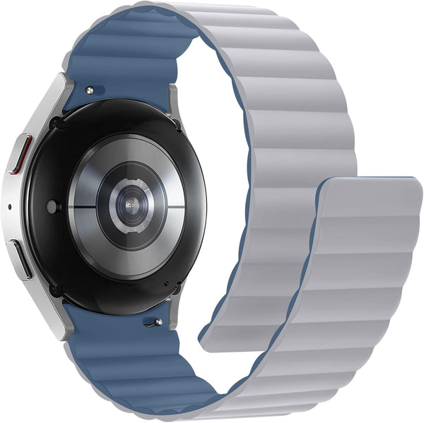 Anlinser Magnetic Bands Compatible with Samsung Galaxy Watch 7/6/5/4/FE Band 44Mm 40Mm, Galaxy Watch 6 Classic 47Mm 43Mm/5 Pro 45Mm, Waterproof