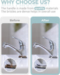 Sxhyf Cleaning Brush - Hard Bristle Crevice Cleaning Brush, Multifunctional Gap Scrub Brush, Home Essentials, Bathroom Cleaner Tools for Household