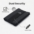 Slim Wallet for Men with RFID Blocking - Minimalist Slim Wallet with Thin, Durable Style & Data Protection - Multiple Pockets for 12 Cards & Cash,