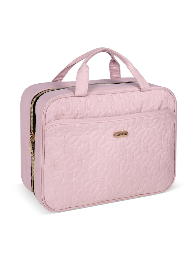 Toiletry Bag for Women, Travel Toiletry Bag with Hanging Hook Makeup Organizer, Waterproof Large Capacity Travel Bag for Accessories, Shampoo,