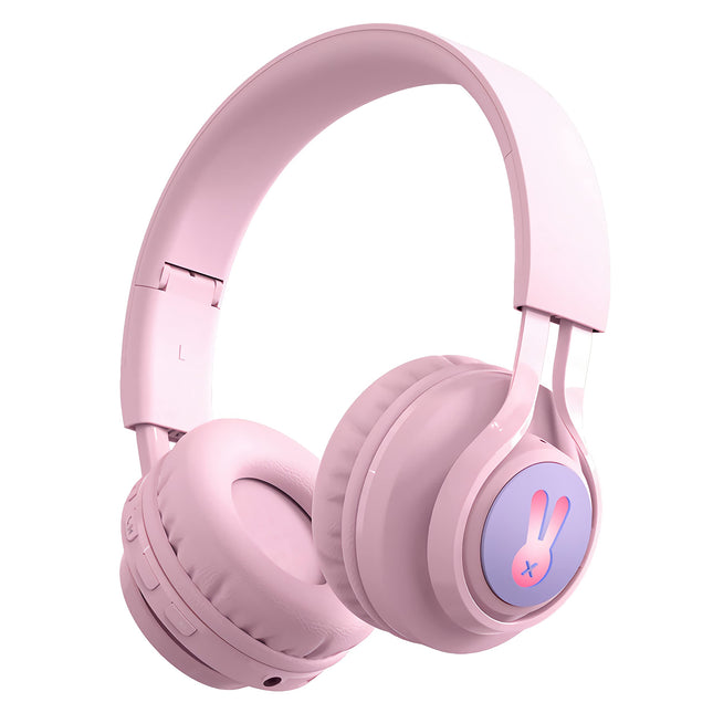 Kids Bluetooth Headphones,85db Volume Limit,Hearing Protection,Wireless Headphones with Mic,Music,Chat,Kids Mode,Normal 