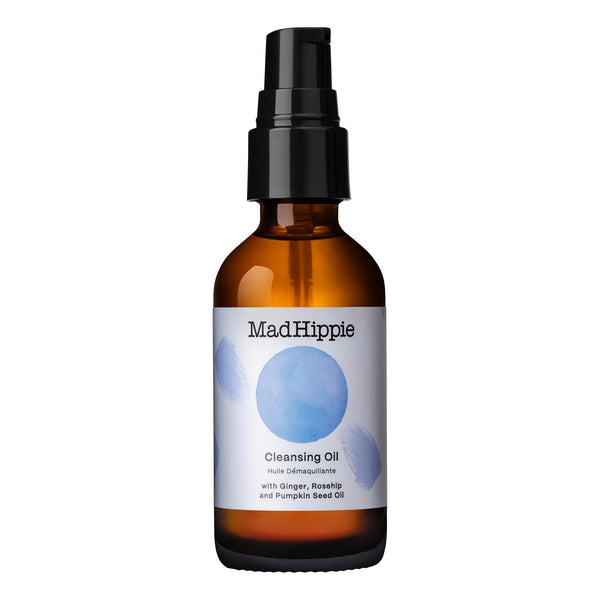 Mad Hippie Cleansing Oil for Face - Deep Cleansing Facial Cleanser & Makeup Remover for Dry, Sensitive, Acne-Prone Skin with Vitamin C-Rich