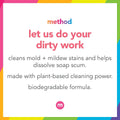 Method Bathroom Cleaner, Removes Mold + Mildew Stains, Eucalyptus Mint, 28 Fl Oz