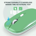 PINKCAT Wireless Mouse, 2.4G Slim Silent Cordless Mouse with USB Receiver, 3 Adjustable DPI Portable Optical Wireless Computer Mice for Laptop,